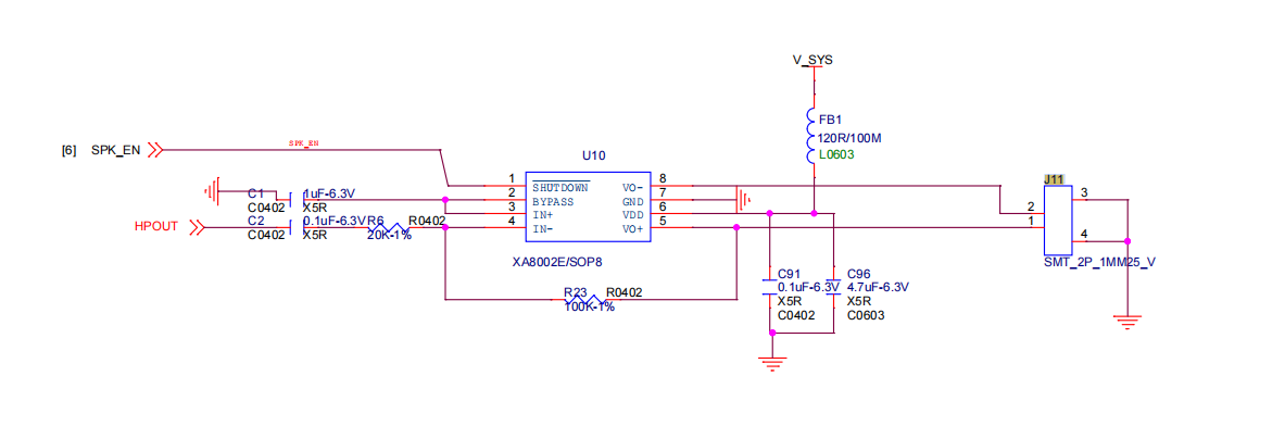 AUDIO(J11)