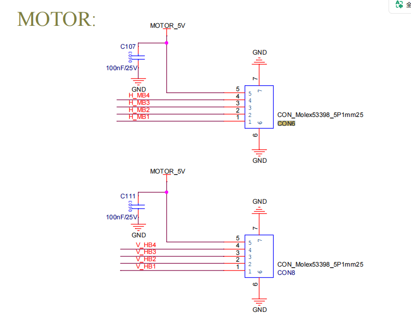 MOTOR(CON6 / CON8)